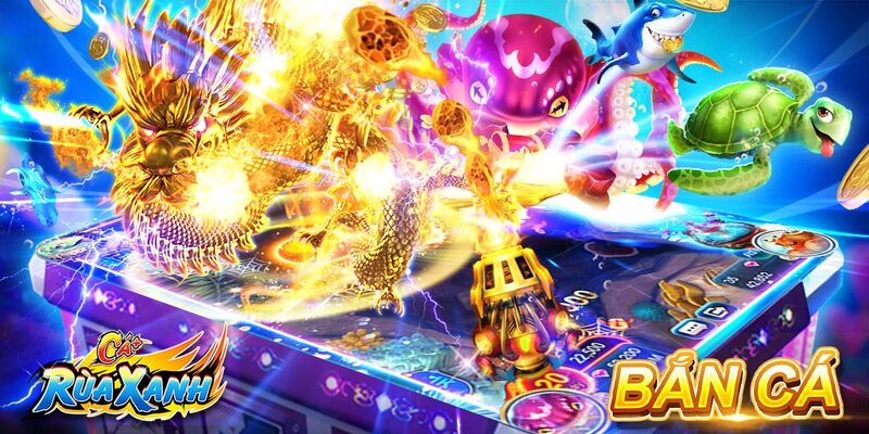 Điểm ấn tượng khi chơi game bắn cá rùa xanh 