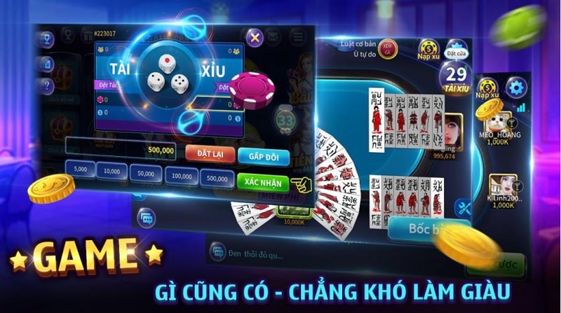 Nạp và rút tiền game bài đổi thưởng qua ngân hàng