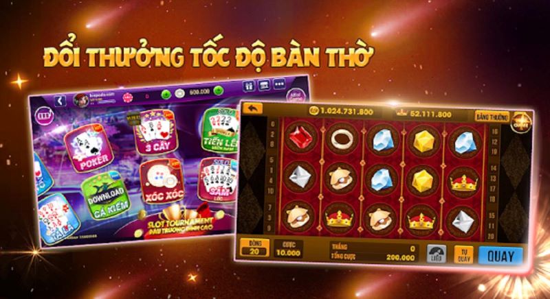 Game đánh bài online đổi thưởng tốc độ cao