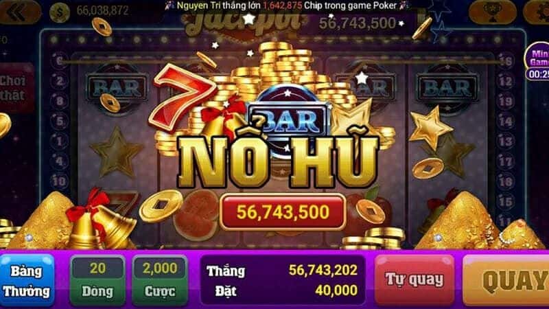 Chinh phục game Nổ hũ xèng nhận thưởng lớn 