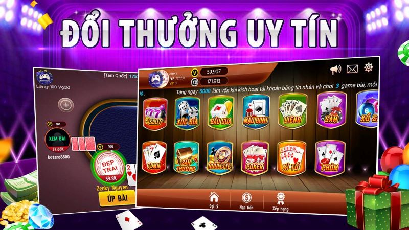 Game đánh bài online đổi tiền mặt hot nhất hiện nay